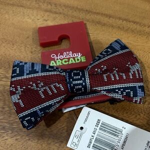 Holiday Arcade Men’s Festive Deer 🦌 Bow Tie